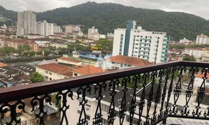 Apartamento alto padrão triplex  e piscina privativa  á venda no campo em santos