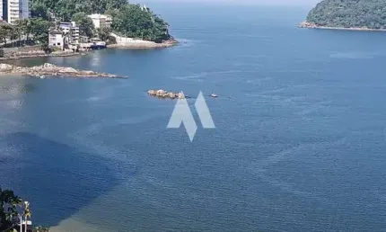 Apto 3 dorms com vista panorâmica para o mar- itararé - são vicente