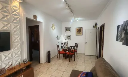 Apartamento em Vila Valença, São Vicente/SP, 2 dormitórios, 1 vaga, 2 banheiros