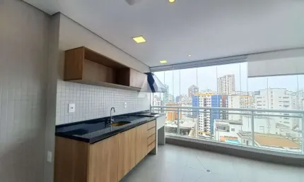 Apartamento 3 quartos/suítes, vista mar e lazer à venda no boqueirão em santos/sp