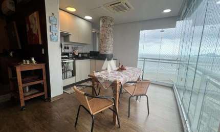 Apartamento com 2 quartos para locação, mobiliado, na Pompéia em Santos
