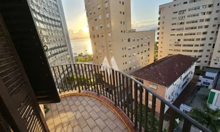 Apartamento com 1 quarto à venda no Ponta da Praia, Santos 