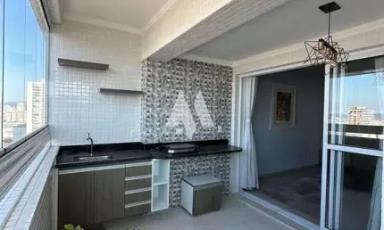 Apartamento 02 dormitorios 02 vagas demarcadas - Vila Belmiro Santos/Sp