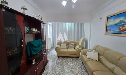 Apartamento em Pompéia, Santos/SP, 2 dormitórios, predio de frente para o mar