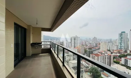 Apartamento à venda com 2 dormitórios e vaga demarcada em josé menino, santos/sp