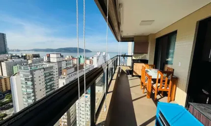 Apartamento à venda, 2 dormitorios com 1 suíte. Porteira fechada. José Menino / Santos