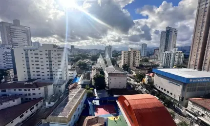 Apartamento de 1 Dormitório na Ponta da Praia - Vista Livre e Vaga de Garagem!