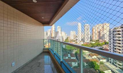 Apartamento 4 Quartos 3 vagas e lazer para Locação no Boqueirão -  Santos/SP