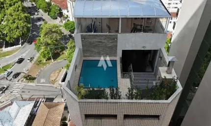 Cobertura à venda com 4 andares com elevador privativo - Gonzaga / Santos