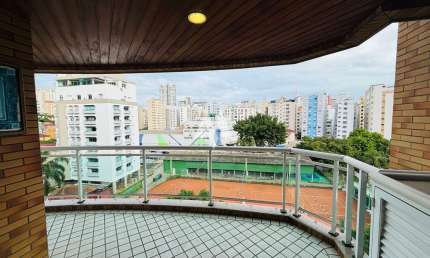 Apartamento para Locação com 3 dormitórios e 2 vagas demarcadas - Boqueirão / Santos