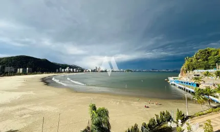 Apartamento à venda de 4 dormitórios com Vista Mar - Itararé / São Vicente