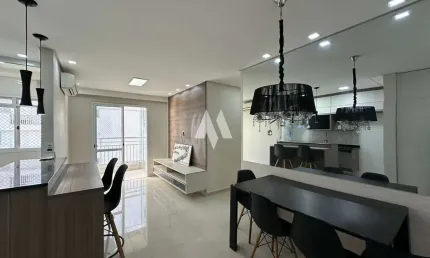 Apartamento com 02 dormitórios 01 suíte e lazer completo em santos