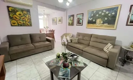 Apartamento 3 quartos e 2 vagas à venda no boqueirão em santos/sp