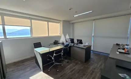 Sala Comercial Valongo para locação, 4 salas unificadas, 4 vagas