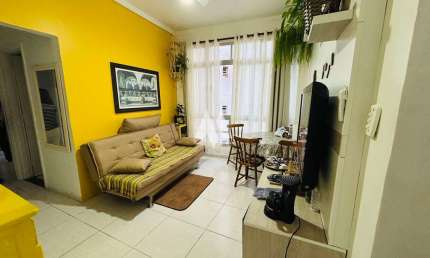 Apartamento à venda de 1 dormitório - José Menino / Santos