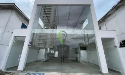 Casa comercial para alugar na Avenida Conselheiro Rodrigues Alves, Macuco, Santos