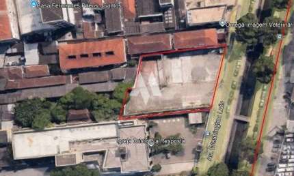 Casa comercial para alugar no Encruzilhada, Santos 