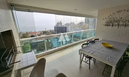 Apartamento com 3 quartos para alugar na Aparecida, Santos 