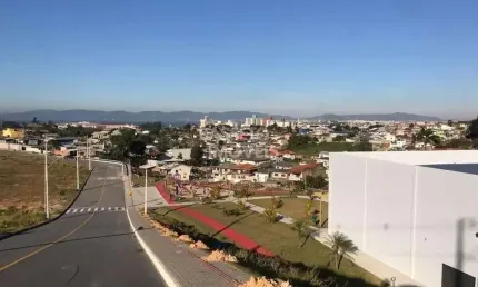 Terreno à venda na rua homero de miranda gomes, 2072, jardim janaina, biguaçu por r$ 199.990