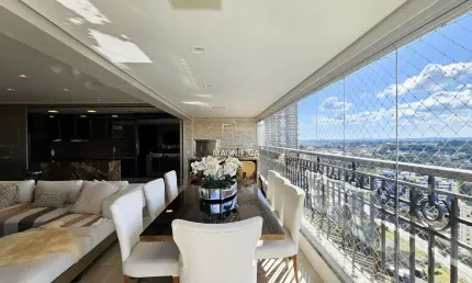 Apartamento com 3 quartos à venda na rua oscar borges de macedo ribas, 135, campo comprido, curitiba, 168 m2 por r$ 2.220.000