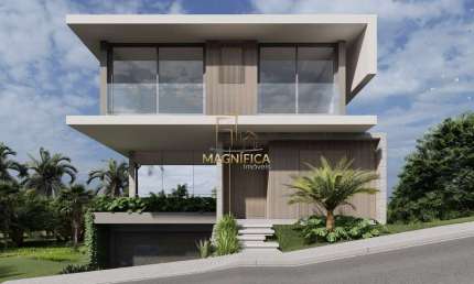 Casa em condomínio fechado com 4 quartos à venda na Rua Hermenegildo Luca, 101, Butiatuvinha, Curitiba, 360 m2 por R$ 5.480.000