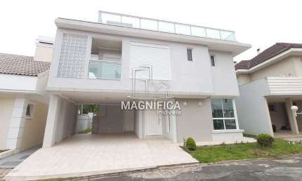 Casa em condomínio fechado com 4 quartos à venda na Rua Antônio Turíbio Teixeira Braga, Santa Felicidade, Curitiba, 354 m2 por R$ 1.820.000