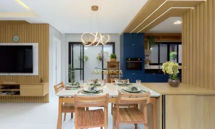 Casa em condomínio fechado com 3 quartos à venda na Rua Amadeu do Amaral, 1260, Portão, Curitiba, 175 m2 por R$ 1.248.000