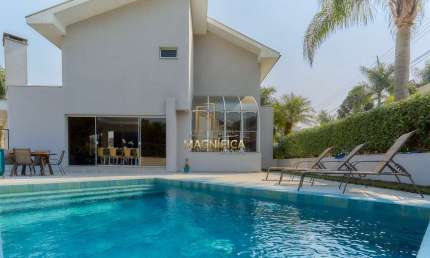 Casa em condomínio fechado com 5 quartos à venda no Campo Comprido, Curitiba , 510 m2 por R$ 6.500.000