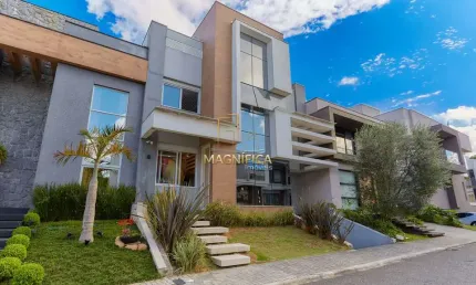 Casa em condomínio fechado com 4 quartos à venda na Rua Maria Luiza Bazzani Natal, 381, Uberaba, Curitiba, 500 m2 por R$ 2.950.000
