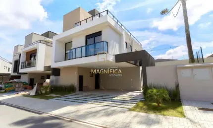 Casa em condomínio fechado com 3 quartos à venda na Rua Ernesto Durigan, 700, Santa Felicidade, Curitiba, 249 m2 por R$ 2.150.000