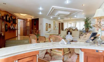 Apartamento com 4 quartos à venda na rua bruno filgueira, 45, batel, curitiba, 254 m2 por r$ 1.899.000