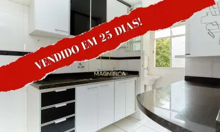 Apartamento com 3 quartos à venda na rua joão alencar guimarães, 1740, campo comprido, curitiba, 56 m2 por r$ 275.000