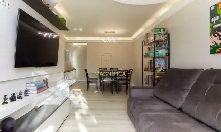 Apartamento com 3 quartos à venda na rua capitão tenente maris de barros, portão, curitiba, 74 m2 por r$ 550.000
