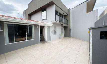 Sobrado com 3 dormitórios à venda, 130 m  por R  830.000,00 - Campo Comprido - Curitiba PR
