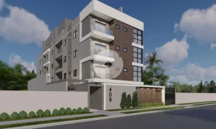 Apartamento novo com 2 quartos, suíte e sacada com churrasqueira no Residencial Vicenza  Pinhais