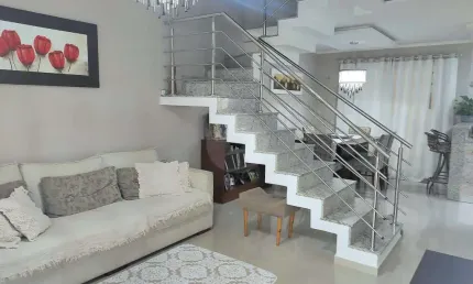 Sobrado 3 quartos com suíte e hidromassagem no Marinoni, alto padrão com 2 vagas cobertas