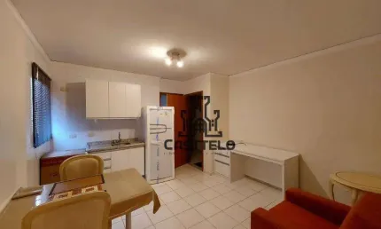 Kitnet com 1 dormitório para alugar, 30 m² por r$ 1.500,00/mês - centro - londrina/pr