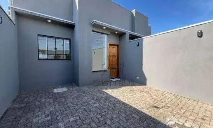 Casa com 3 dormitórios à venda, 80 m² por r$ 395.000 - jardim montecatini - londrina/pr