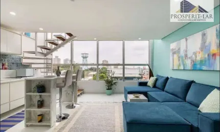 Loft com 1 dormitório à venda, 45 m² por R$ 625.000 - Santana