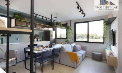 Studio com 1 dormitório à venda, 34 m² por R$ 420.000 - Jurubatuba