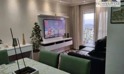 Apartamento com 2 dormitórios à venda, 63 m² por R$ 500.000 - Vila Rosália