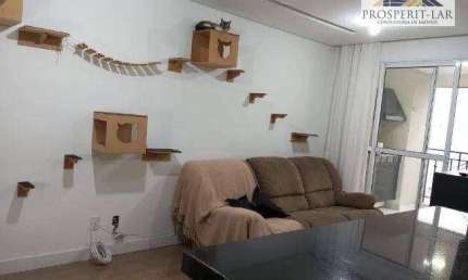 Apartamento com 3 dormitórios à venda, 75 m² por R$ 600.000 - Picanco
