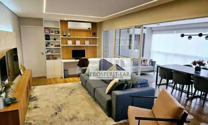 Apartamento com 3 dormitórios à venda, 134 m² por r$ 2.250.000,00 - vila bertioga - são paulo/sp