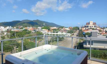 Chez Soleil Residence - Cobertura com vista para o mar - Campeche, Florianópolis/SC