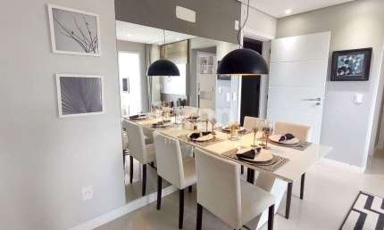 Maria Augusta Home Design - Condomínio novo / Aptº 2 dormitórios (1 suite), 2 banheiros e cozinha americana, 107 m² no Itacorubi