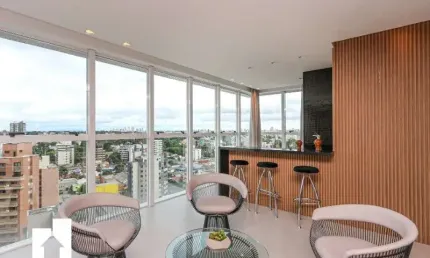 Apartamento com 4 quartos à venda no Cabral, Curitiba , 176 m2 por R$ 1.790.000