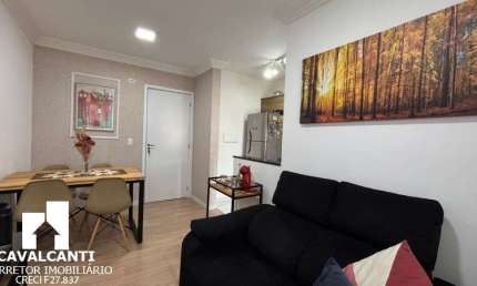 Apartamento com 2 quartos para alugar na Cidade Jardim, São José dos Pinhais , 46 m2 por R$ 1.700