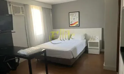Flat para locação na Vila Olímpia totalmente mobiliado com serviços, à poucos metros da faculdade INSPER!