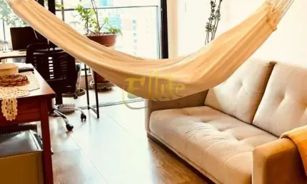 Apartamento mobiliado e decorado para locação e venda com 1 dormitório na região da vila nova conceição em são paulo!