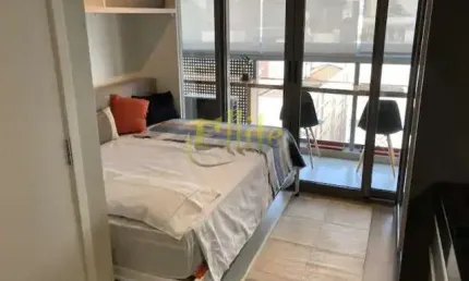 Studio mobiliado para locação em pinheiros, são paulo!